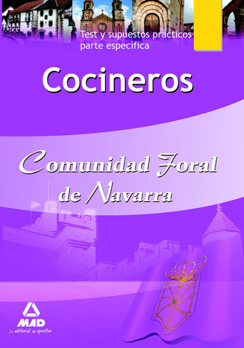 Libro Cocineros De La Comunidad Foral De Navarra. Test Y ...