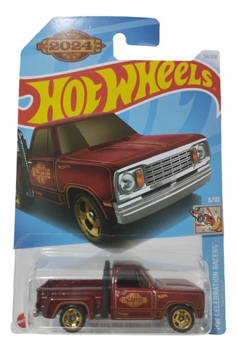 Dodge Lil Red Express Truck  1978 Hot Wheels Hw Celebration