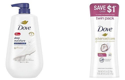 Paquete De 2 Desodorante Oil Dove Us - g  Fragancia us axilas sintiéndos