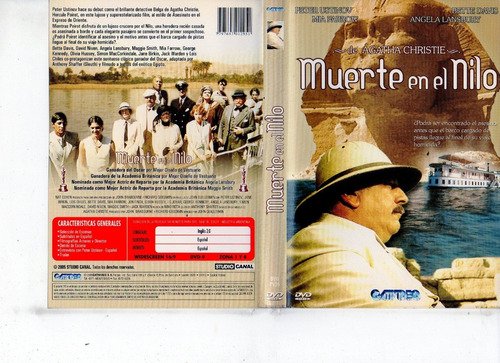 Muerte En El Nilo (1978) - Dvd Original - Mcbmi