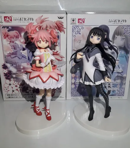 Figuras Anime Madoka Kaname Y Homura Akemi - Sq - Banpresto