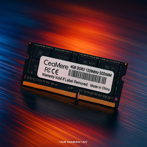 Memória Ram 4gb Ddr3 1333mhz 1.5v Ceamere Notebook Sodimm Cl9