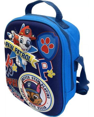 Lonchera Escolar 3 D Paw Patrol Chase - Skye Almuerzo