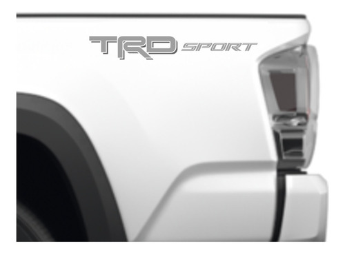 Sticker Trd Sport Para Batea Compatible Con Tacoma Tr20