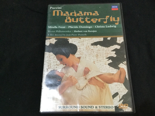 Madama Butterfly Herbert Von Karajan  Dvd