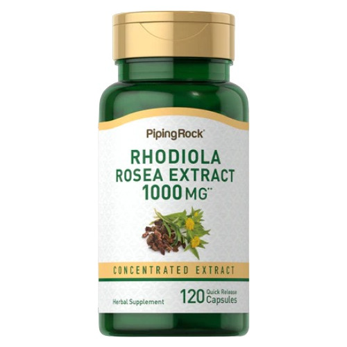 Rhodiola Rosea  1000 Mg 120 Cápsulas De Liberación Rápida