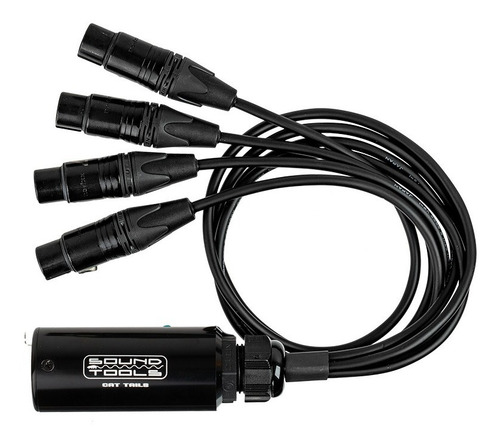 Spliter De 4 Canales Hembra Dmx Cat Tail Soundtools Ctfd