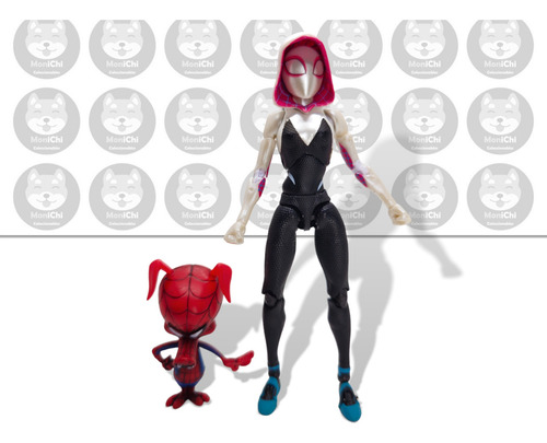 Spider Gwen Across Spiderman Sv Action Dx Multiveso Figura (Usado)
