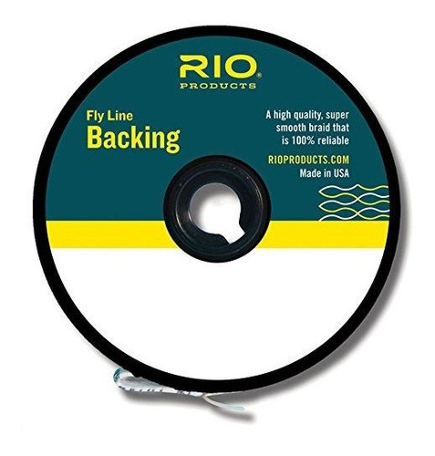 Respaldo Para Pesca Con Mosca Rio Dacron 30lb 100 M. Equipo