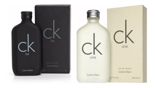 Kit Calvin Klein 2 Perfumes Ck One 200ml E Ck Be 200ml