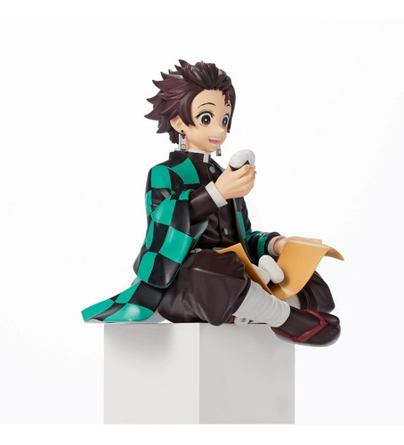 Imagen 3 de 3 de Figura Tanjiro Sentado - Kimetsu No Yaiba
