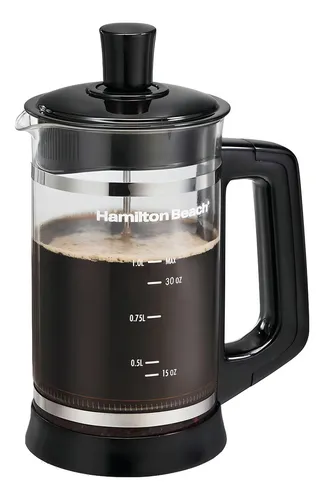 Cafeteira Hamilton Beach 40400 automática preta prensa francesa