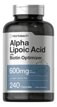 Comprar Acido Alfa Lipoico 600mg Americano Puro 240 Caps