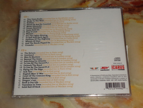 - The Eagle Has Landed Iii - Cd Versión Estándar 2008 En Caja De Plástico Producido Por Icarus