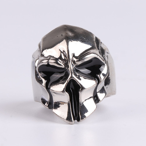 Anillo Para Hombre Con Diseño De Máscara De La Muerte Estil