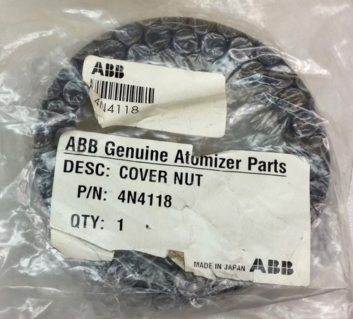 Abb Robotics 4n4118 Cover Nut For Robobell Paint Robot Eez