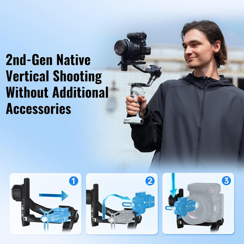 Estabilizador Gimbal De Zhiyun Cinepeer Crane 4e Para Cámara