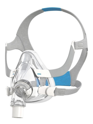 Máscara  facial total para CPAP ResMed AirFit F20 tamanho P com almofada tamanho P