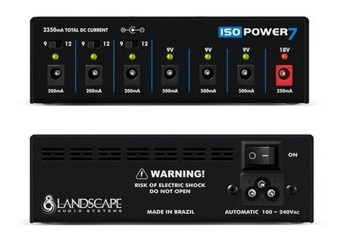 Imagem 2 de 3 de Pedal Fonte 9 12 18v Automática Isolada Landscape Isopower 7