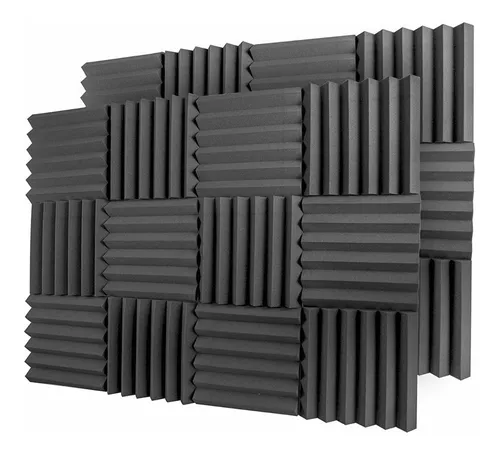 12 Paneles Acusticos Grueso De 5cm