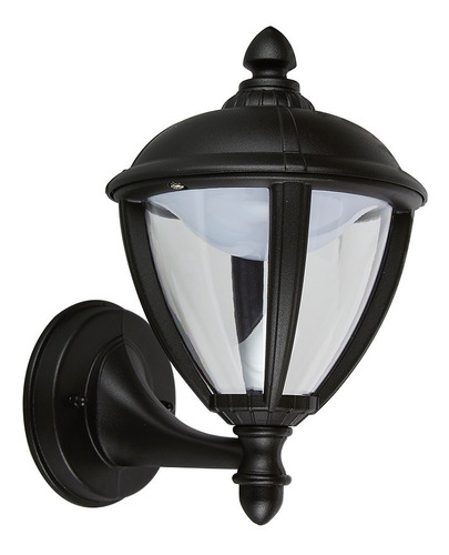 Lampara Muro Led Exterior Negro 9w Luz Blanca Neutra Ftl-led