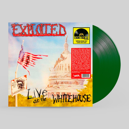 The Exploited - Live At The Whitehouse / Lp Verde