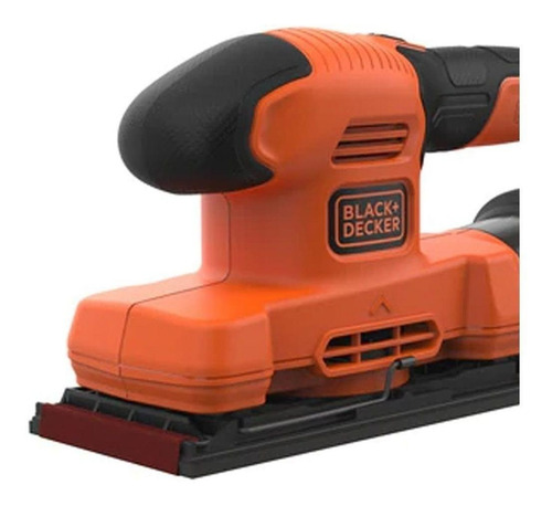 Lixadeira orbital Black+Decker BEW220 preta e laranja 150W 220V