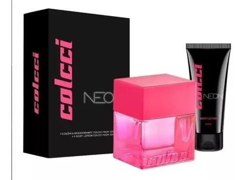 Kit Perfume Colcci Neon Girls 100ml + Body Lotion 100ml