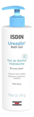 Sabonete Líquido Hidratante Isdin Ureadin Bath Gel 424g Fragrância Sem fragrância Tipo de embalagem Embalagem de 424gr