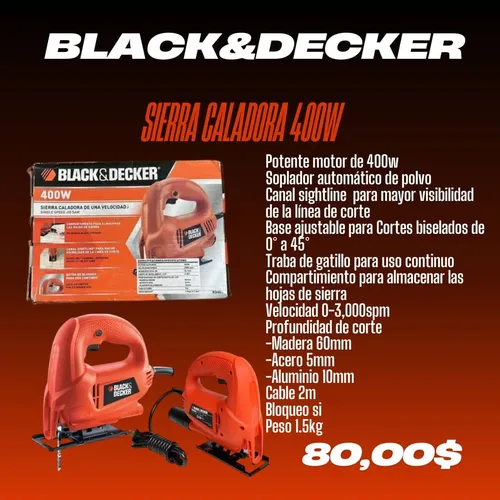 Sierra Caladora 400w B&d
