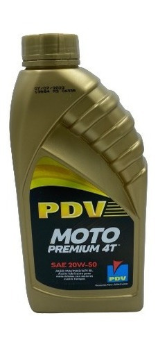 Aceite Pdv Moto Premium 4t 20w50