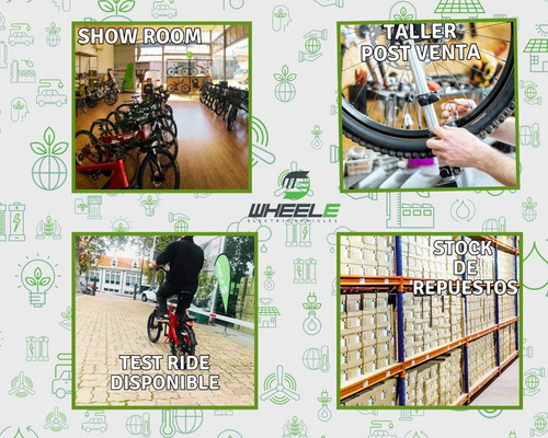 Imagen 8 de 10 de Bicicleta Eléctrica Wheele Manhattan Plus. La Mejor !!!