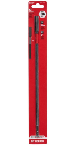 Extensión Hexagonal Magnética 1/4 X 12 Pulg 5 Pzs Milwaukee