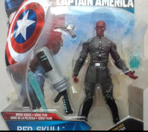 Figura Red Skull Craneo Rojo Capitan America Hasbro (Usado)