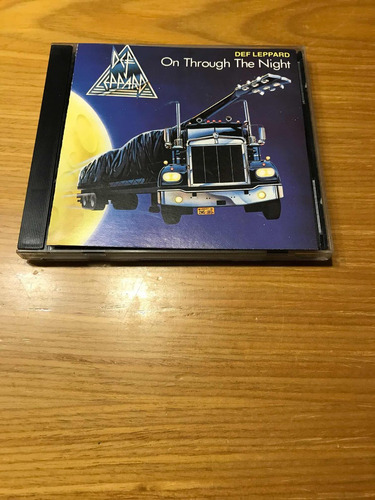 Def Leppard On Through The Night Cd Usa Primera Edición 