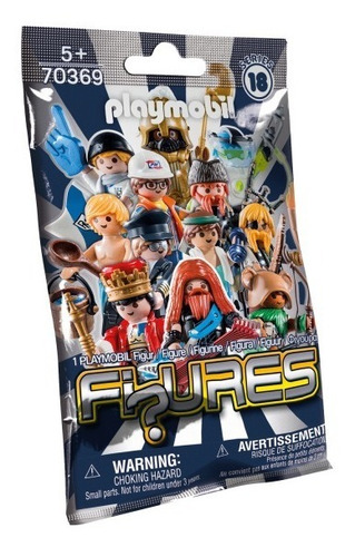 Imagen 1 de 6 de Playmobil Bolsa Sorpresa 1 Figura Muñeco Serie 18 70369 Edu