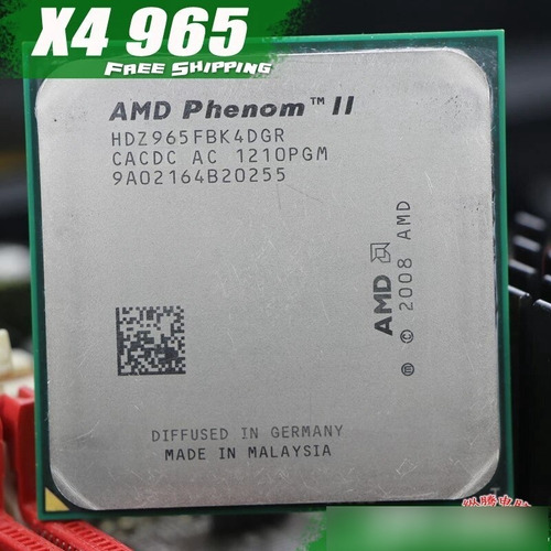 Procesador Amd Phenom Iix4 965 3.4ghz(4nucleos) Mercadopago 