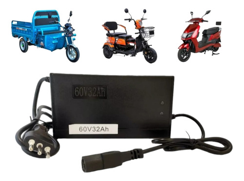 Cargador Para Moto Electrica- Toritos 60v32ah