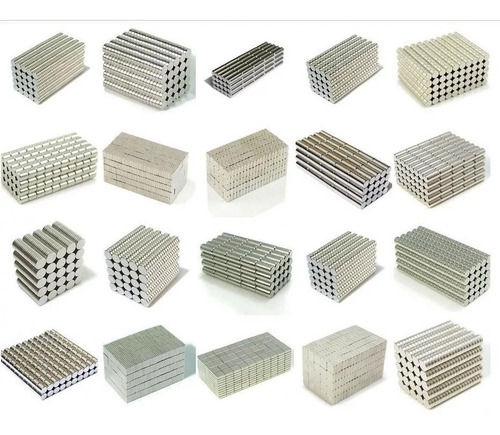 10 Imanes Neodimio 30mm X 20mm X 2mm N35 Biomagnetismo Xto