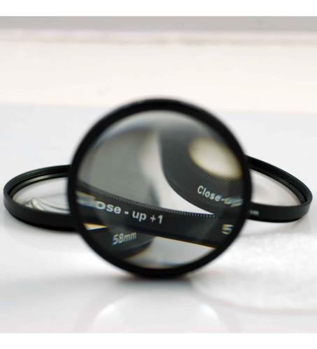 Filtros Close-up 62mm Macro +1 +2 +4 +10 Con Estuche Fancier