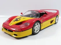 Comprar Ferrari F50 Modelo Red & Yellow  Escala 1\u002F18 Burago