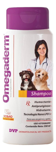 Omegaderm Shampoo De 350 Ml Perros Y Gatos
