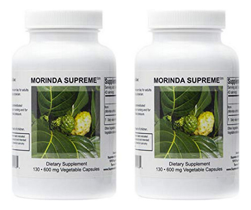 Nutrición Supremo Morinda Supremo De Paquete Doble.