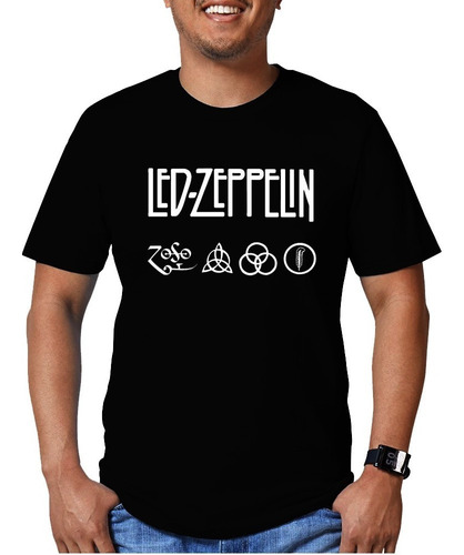 Playera Led Zeppelin Diseño 47 Rock Grupos Musicales Beloma