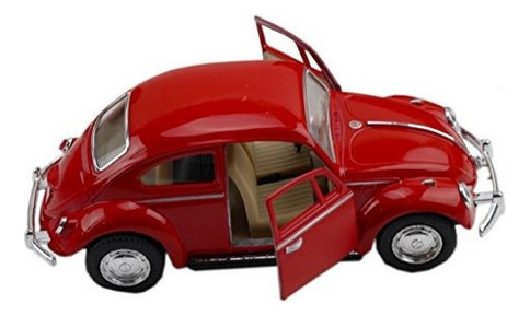 Juego De 4 5 Classic 1967 Volkswagen Beetle 132 Scale Negro