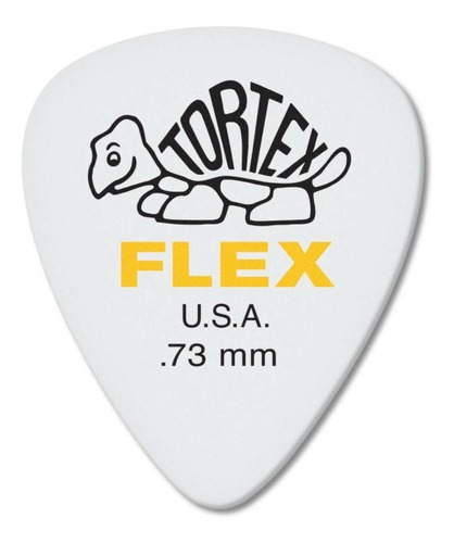 Picks Para Guitarra Dunlop Tortex Flex Standard X6 Unidades