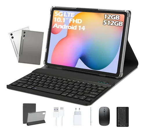 Tablet Bml A9 5g Wifi 10.1 12gb+512gb Teclado/case 8+28mp