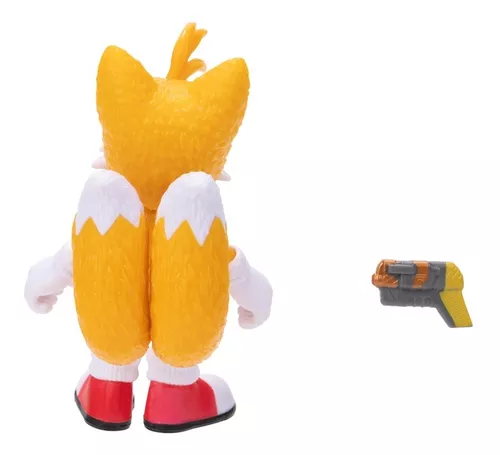 Boneco Tails Sonic 2 Articulado Com Acessorio - Jakks