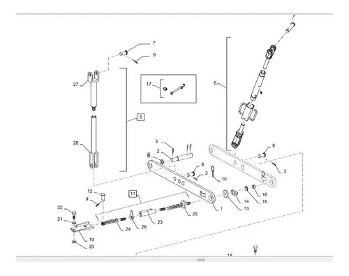 desenho a lapis trator new holand tt 3840 