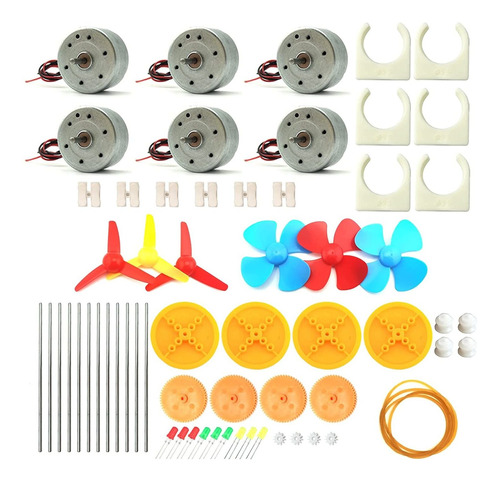 Juego De 6 Motores Minigeneradores De 3 V12 V Cc, Motor...